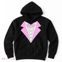 Pink Tux Party Tuxedo Hoodie thumb 0
