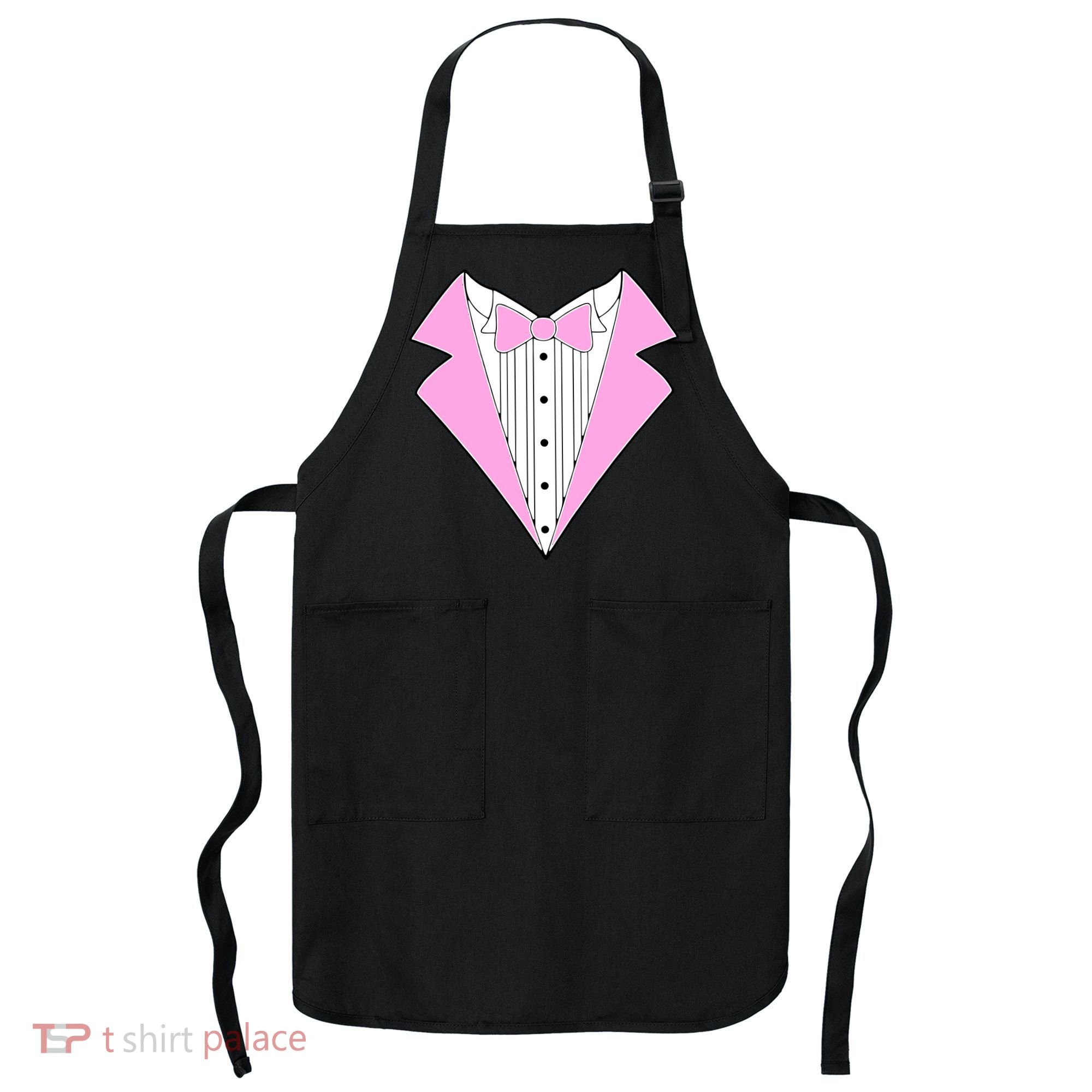 Pink Tux Party Tuxedo Apron