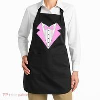 Pink Tux Party Tuxedo Apron thumb 2