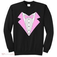 Pink Tux Party Tuxedo Sweatshirt thumb 0