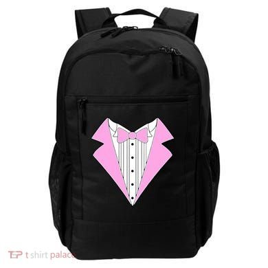 Pink Tux Party Tuxedo Backpack