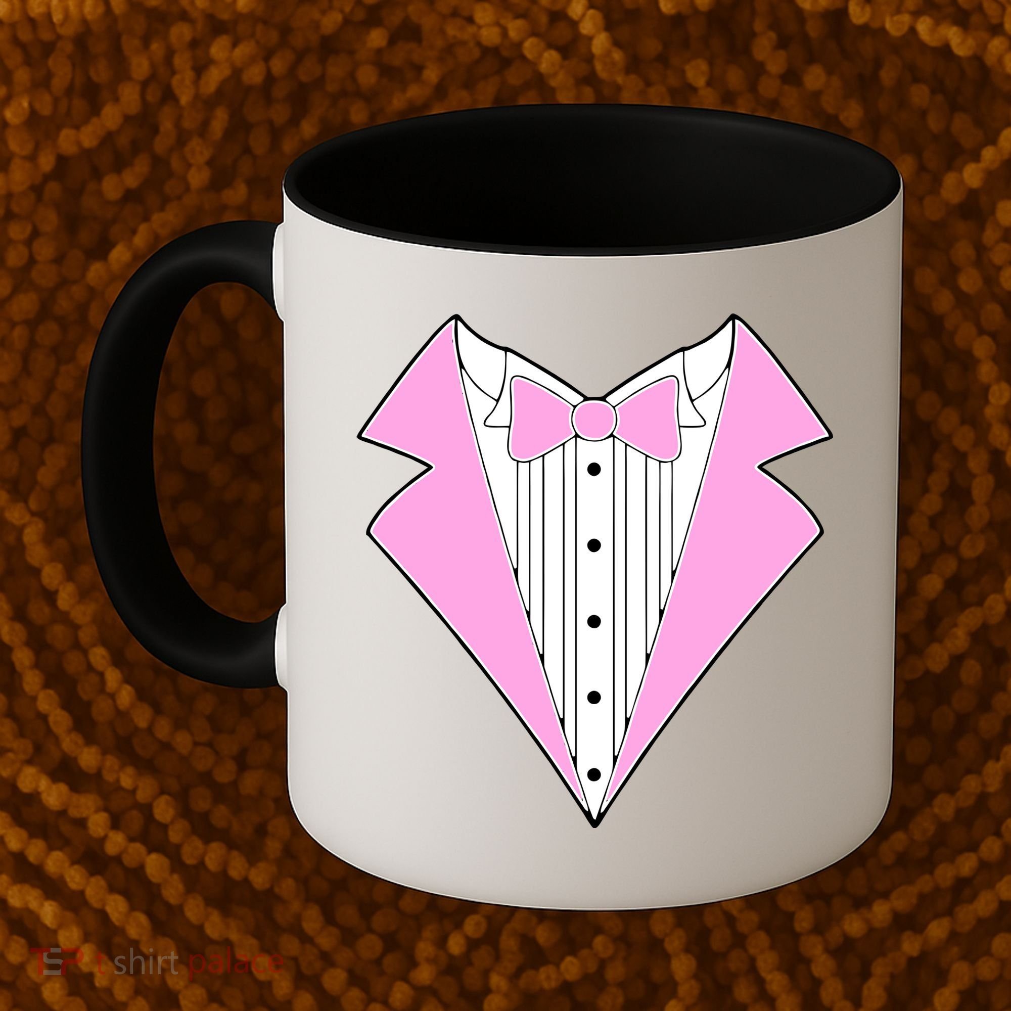 Pink Tux Party Tuxedo Coffee Mug