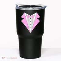 Pink Tux Party Tuxedo Tumbler thumb 0