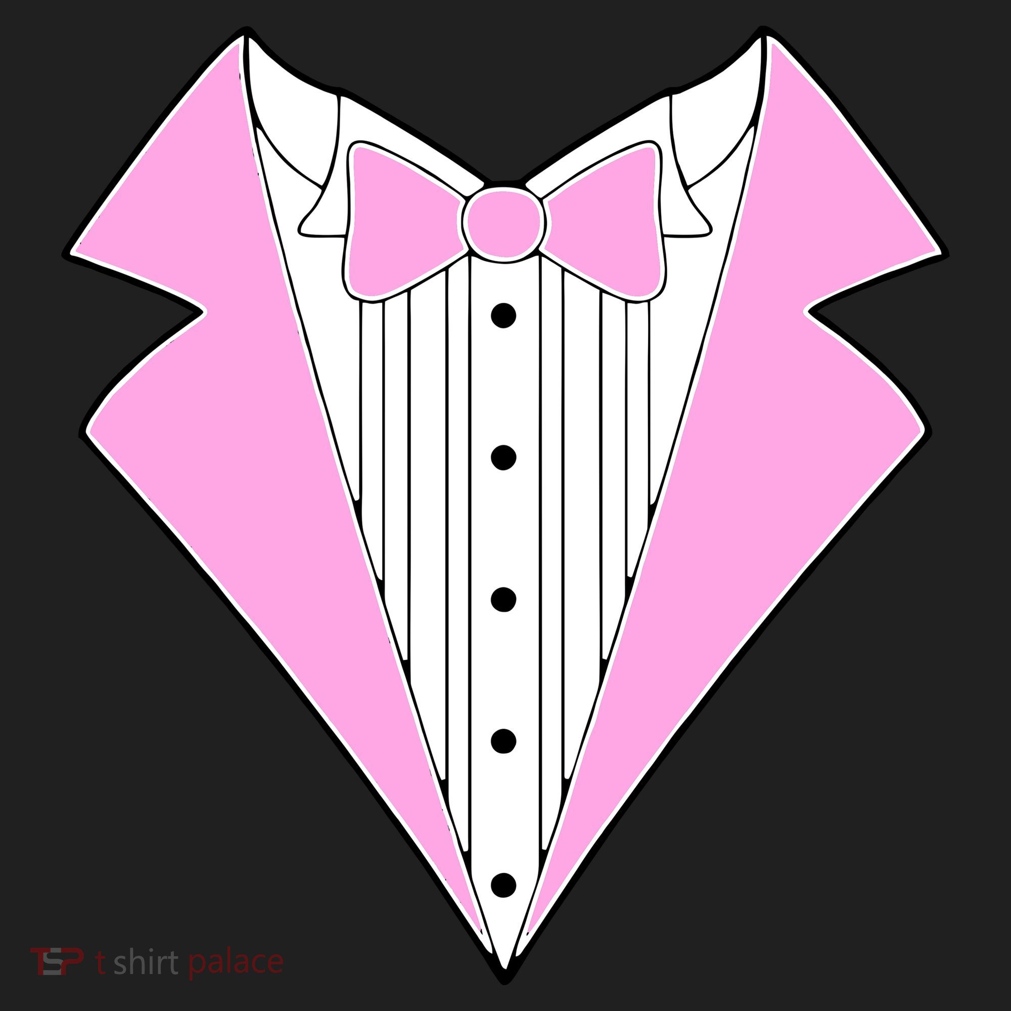 Pink Tux Party Tuxedo Tumbler