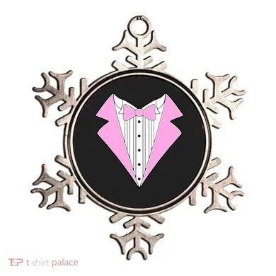 Pink Tux Party Tuxedo Ornament