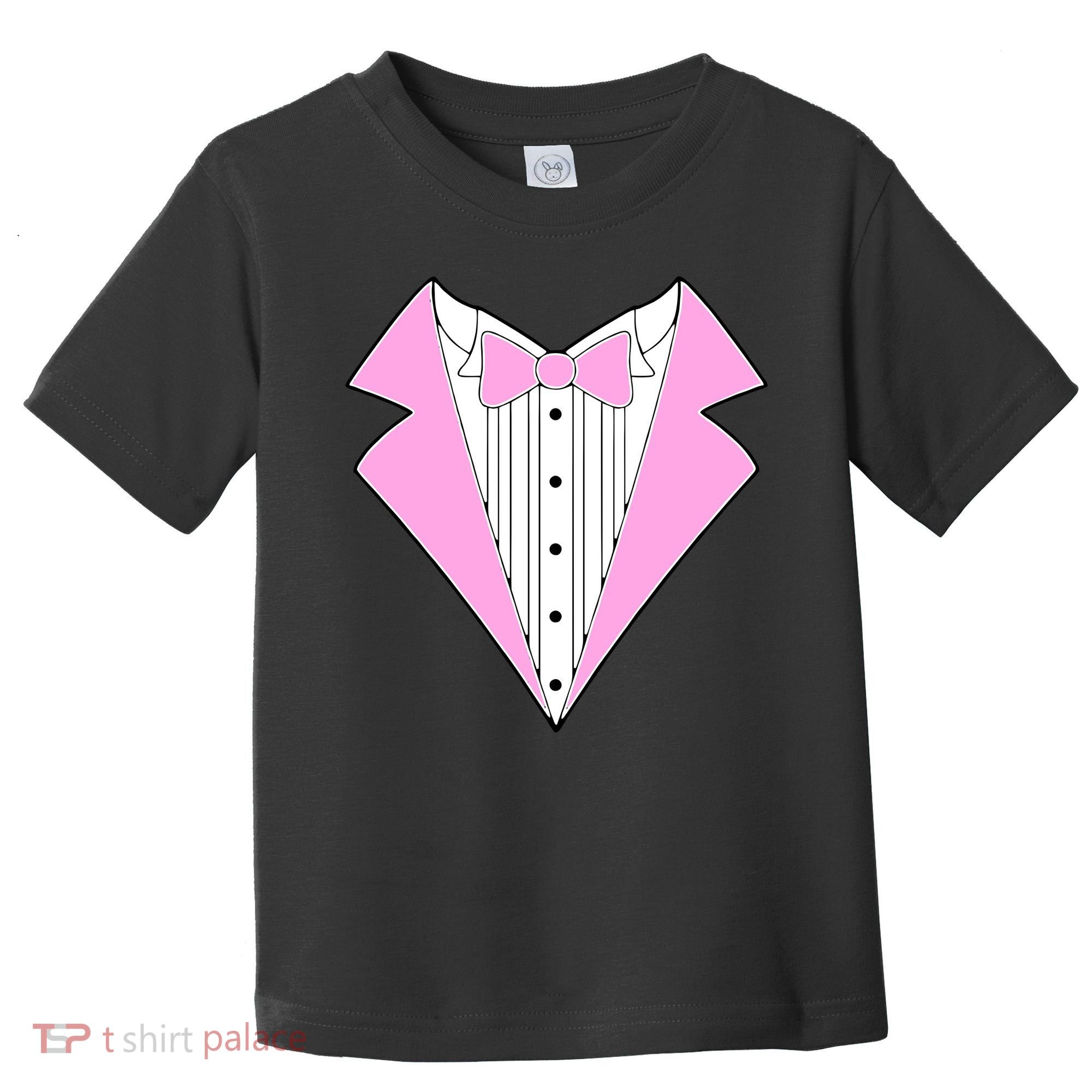 Pink Tux Party Tuxedo Toddler T-Shirt