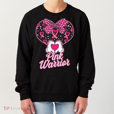 Pink Warrior Breast Cancer Awareness Women's Sweatshirt
