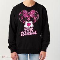 Pink Warrior Breast Cancer Awareness Women's Sweatshirt thumb 0