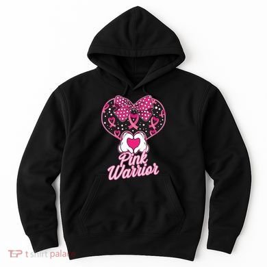 Pink Warrior Breast Cancer Awareness Hoodie