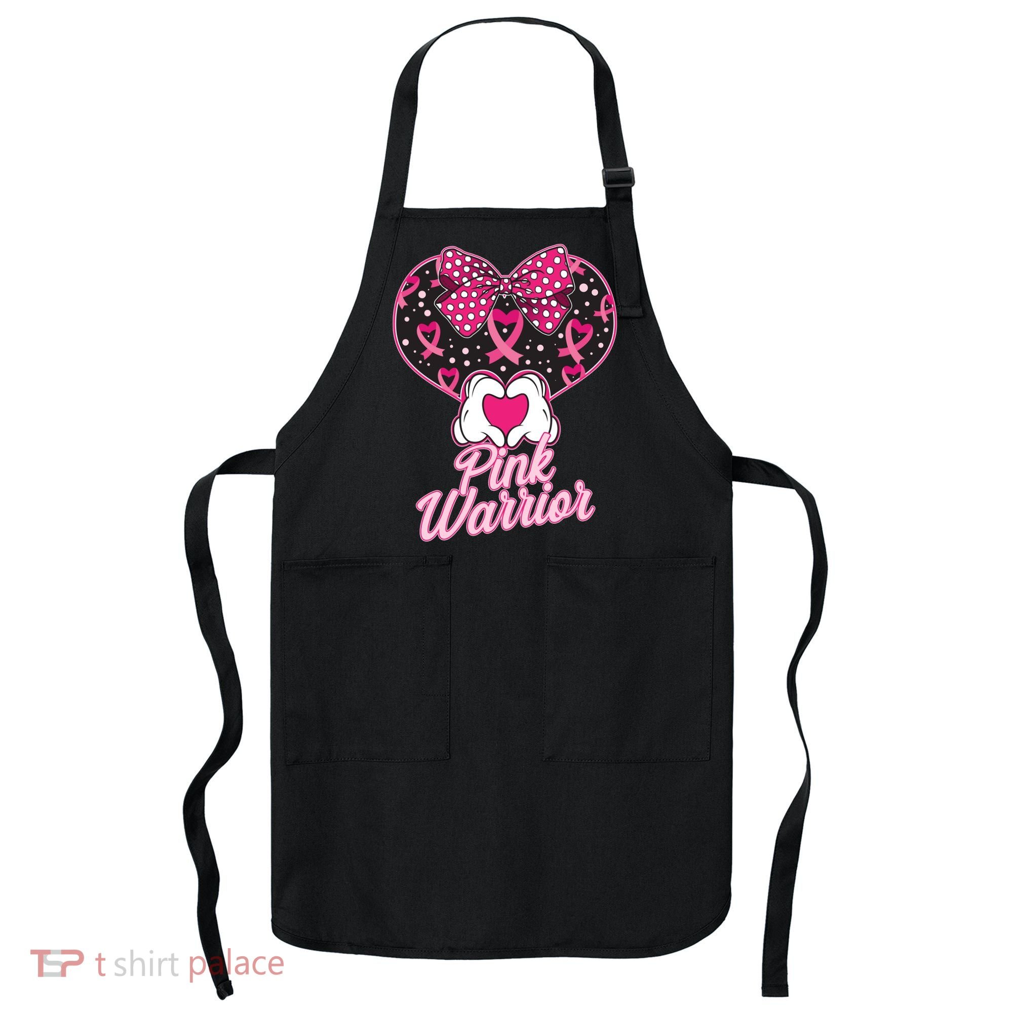 Pink Warrior Breast Cancer Awareness Apron