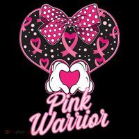 Pink Warrior Breast Cancer Awareness Sweatshirt thumb 3