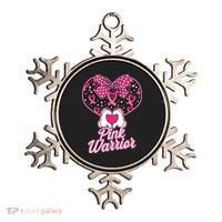 Pink Warrior Breast Cancer Awareness Ornament thumb 0