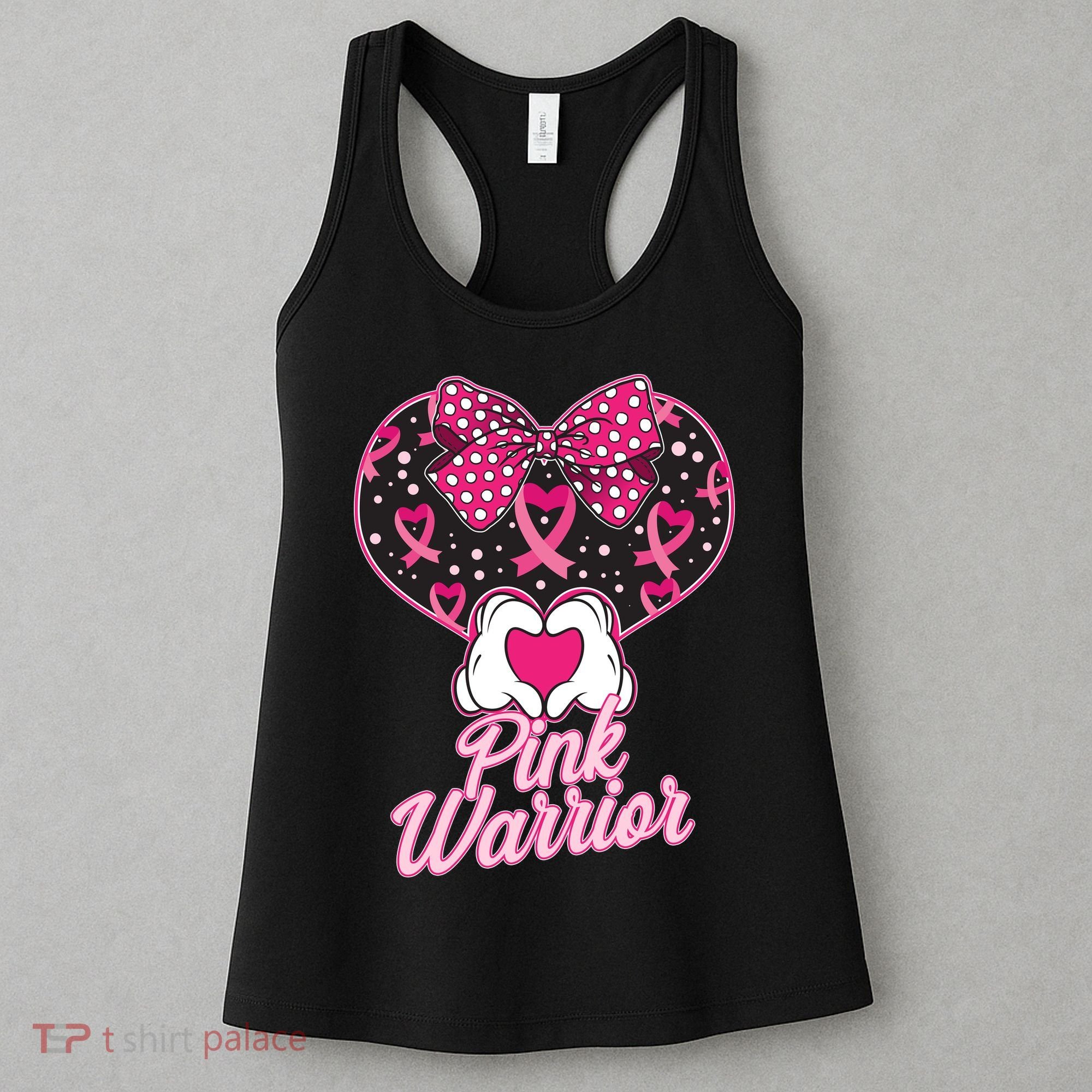 Pink Warrior Breast Cancer Awareness Women's Tank Top