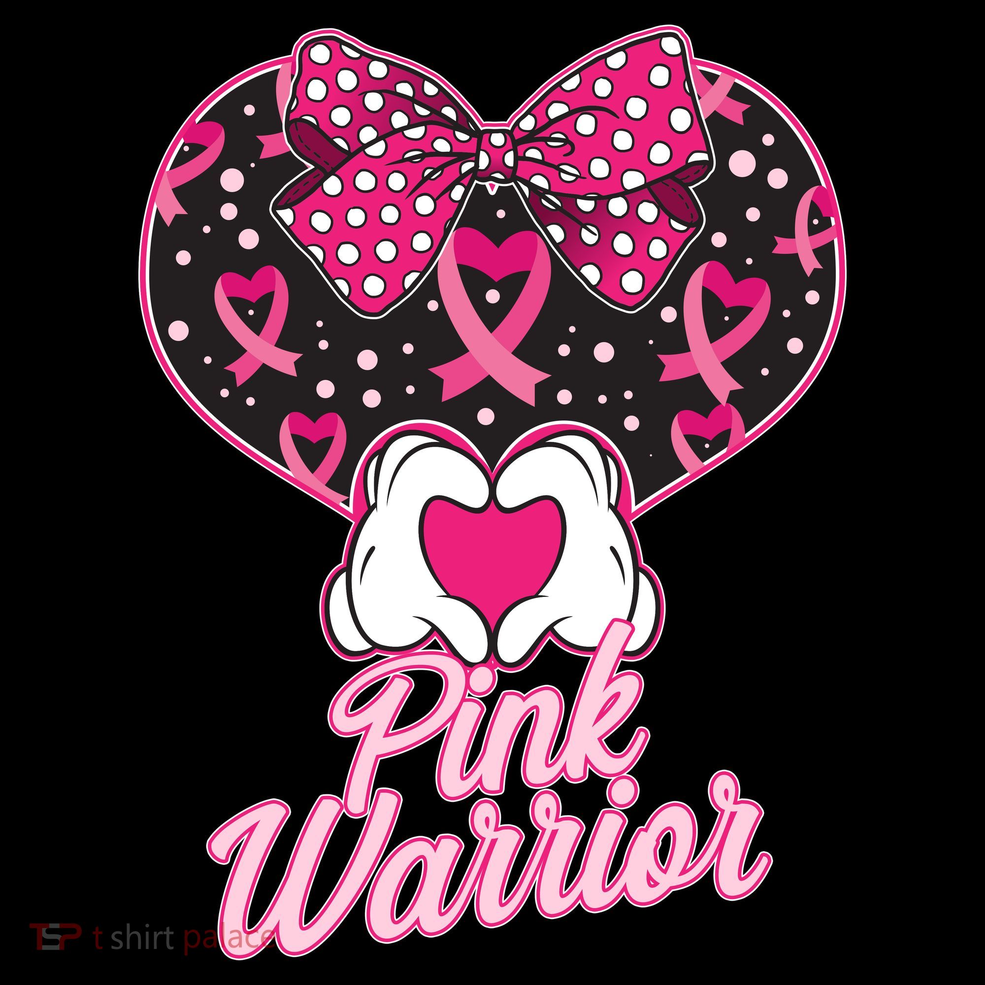Pink Warrior Breast Cancer Awareness Women's Tank Top