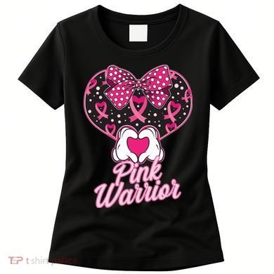 Pink Warrior Breast Cancer Awareness Women's T-Shirt