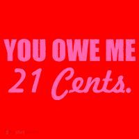 Pink You Owe Me 21 Cents. Feminists Santa Hat thumb 1