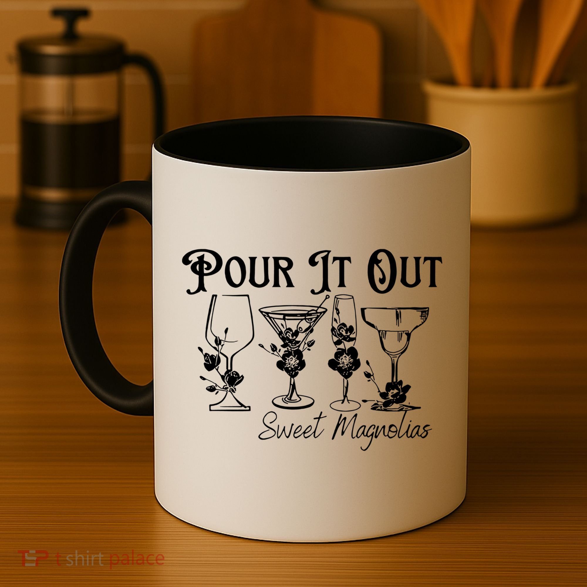 Pour It Out Sweet Magnolias Gift Coffee Mug