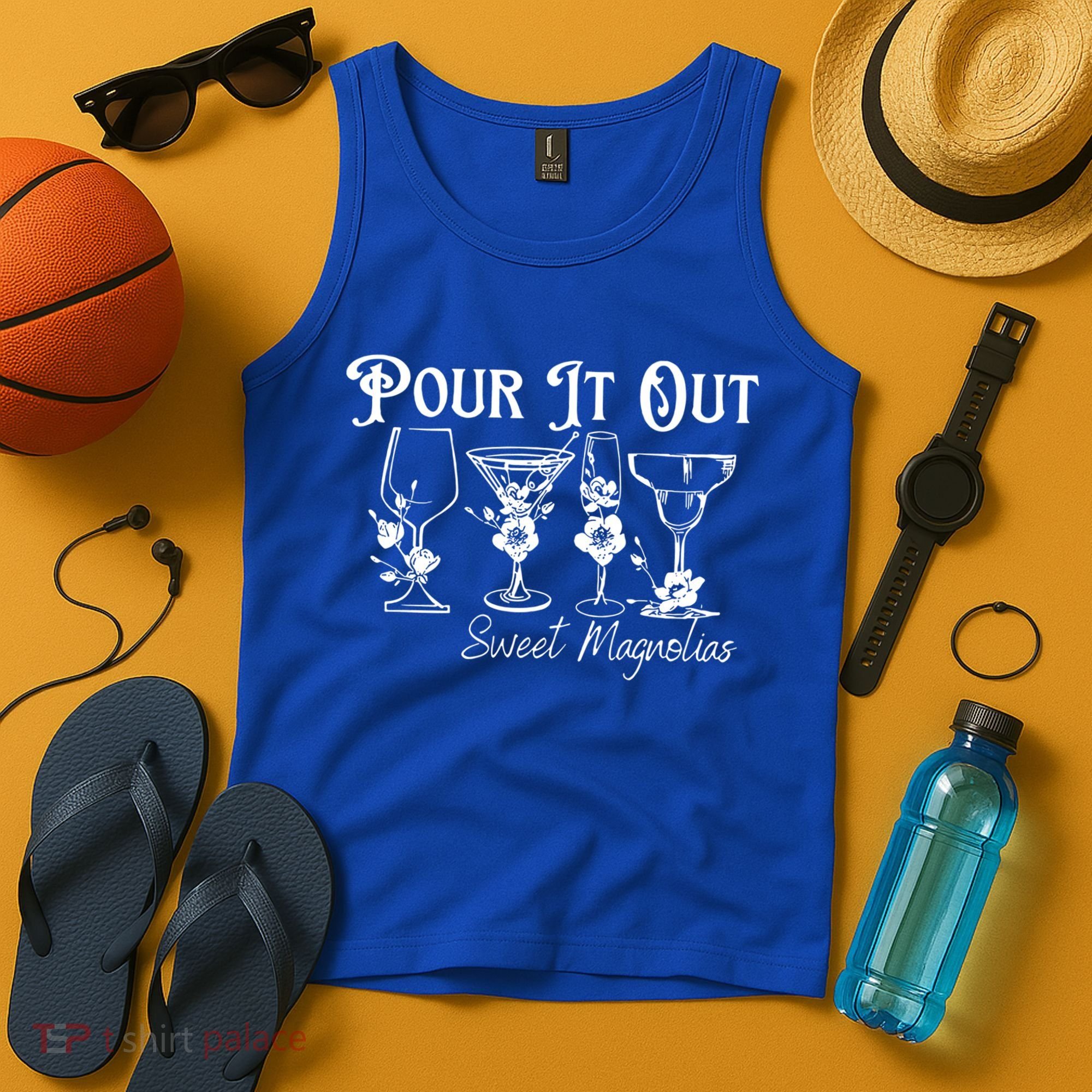 Pour It Out Sweet Magnolias Gift Tank Top