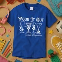 Pour It Out Sweet Magnolias Gift Kids T-Shirt thumb 3