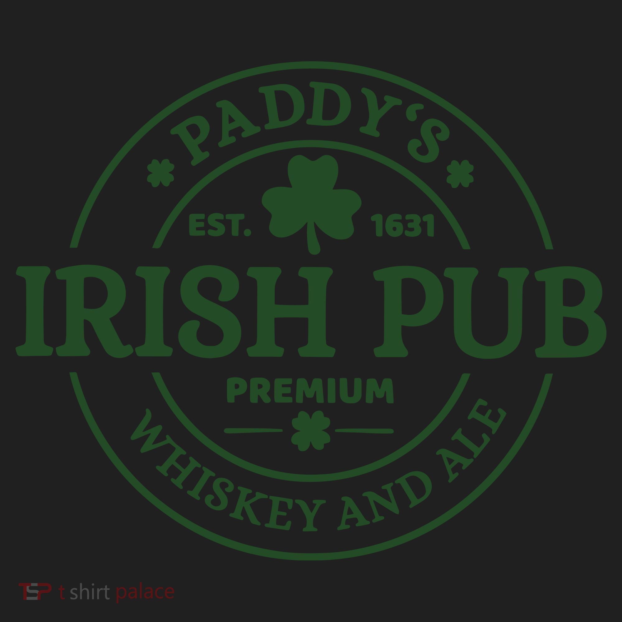 Paddy's Irish Pub Est 1631 Whiskey And Ale Irish St Patrick's Day Women's Sweatshirt