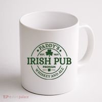 Paddy's Irish Pub Est 1631 Whiskey And Ale Irish St Patrick's Day Coffee Mug thumb 1