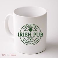 Paddy's Irish Pub Est 1631 Whiskey And Ale Irish St Patrick's Day Coffee Mug thumb 0