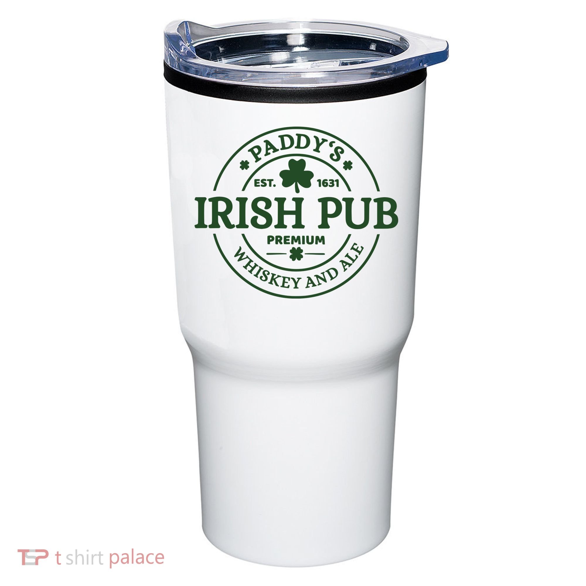 Paddy's Irish Pub Est 1631 Whiskey And Ale Irish St Patrick's Day Tumbler