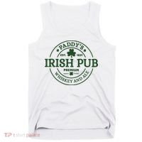 Paddy's Irish Pub Est 1631 Whiskey And Ale Irish St Patrick's Day Tank Top thumb 0