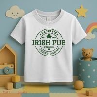 Paddy's Irish Pub Est 1631 Whiskey And Ale Irish St Patrick's Day Toddler T-Shirt thumb 3