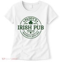 Paddy's Irish Pub Est 1631 Whiskey And Ale Irish St Patrick's Day Women's T-Shirt thumb 0