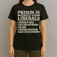 Prison Is Perfect For Liberals T-Shirt thumb 4