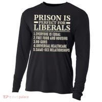 Prison Is Perfect For Liberals Cooling Performance Long Sleeve Crew thumb 0