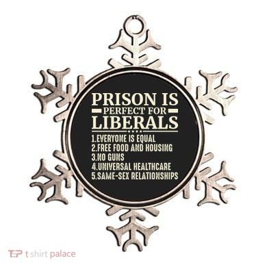 Prison Is Perfect For Liberals Ornament