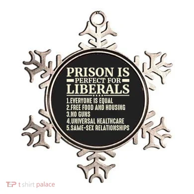 Prison Is Perfect For Liberals Ornament