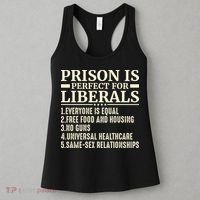 Prison Is Perfect For Liberals Women's Tank Top thumb 3