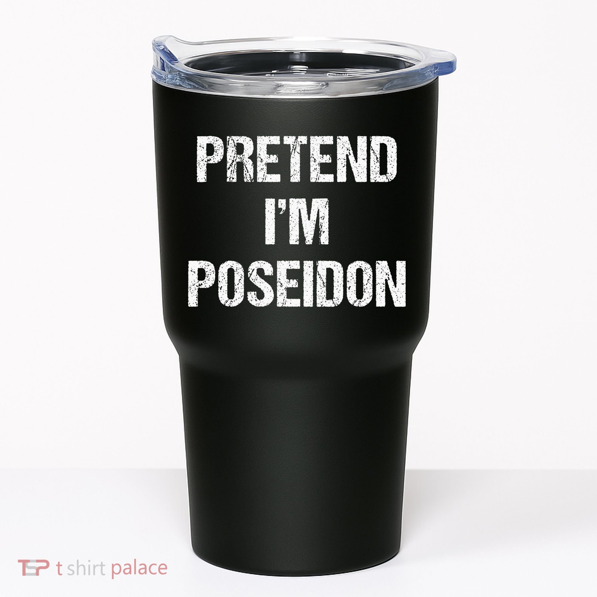 Pretend Im Poseidon Costume Greek God Halloween Party Tumbler