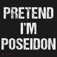 Pretend Im Poseidon Costume Greek God Halloween Party Mousepad thumb 1