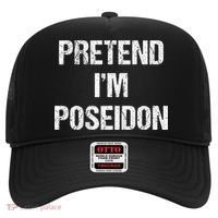 Pretend Im Poseidon Costume Greek God Halloween Party Hat thumb 0