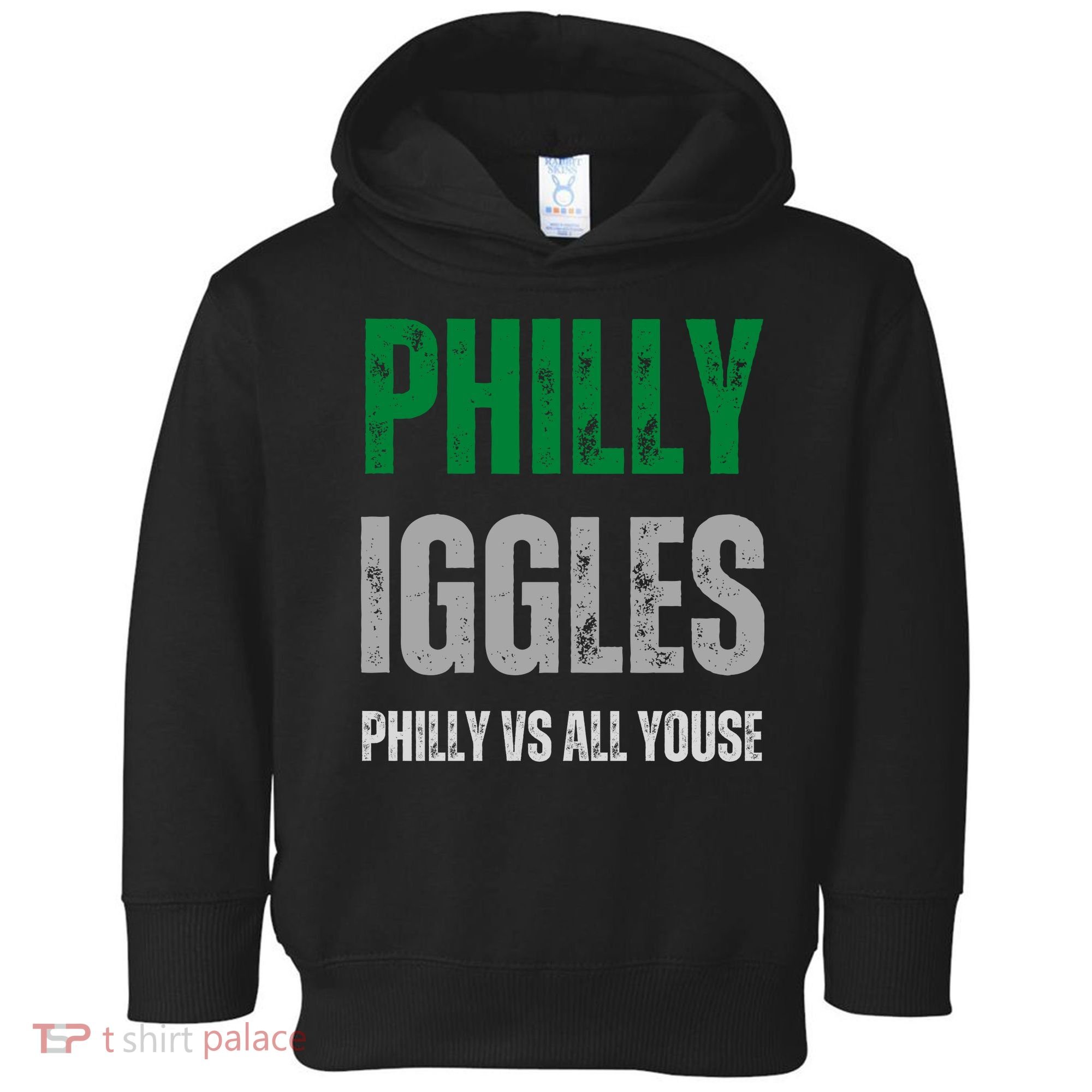 Philly Iggles Philly Vs All Youse Toddler Hoodie