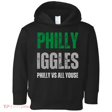 Philly Iggles Philly Vs All Youse Toddler Hoodie
