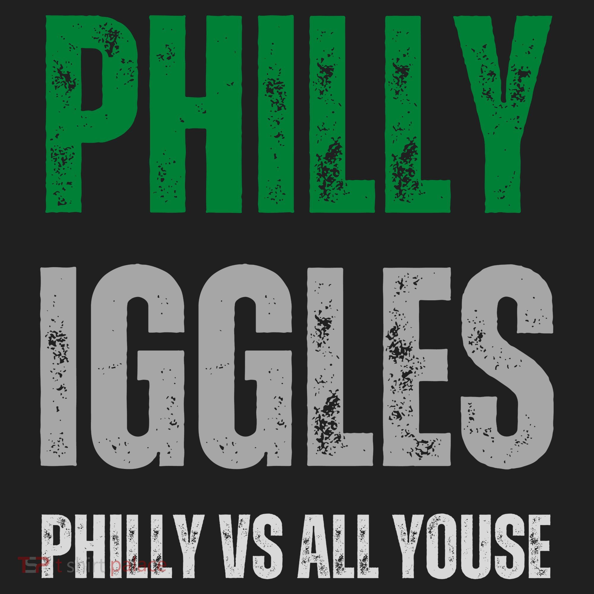 Philly Iggles Philly Vs All Youse Golf Towel