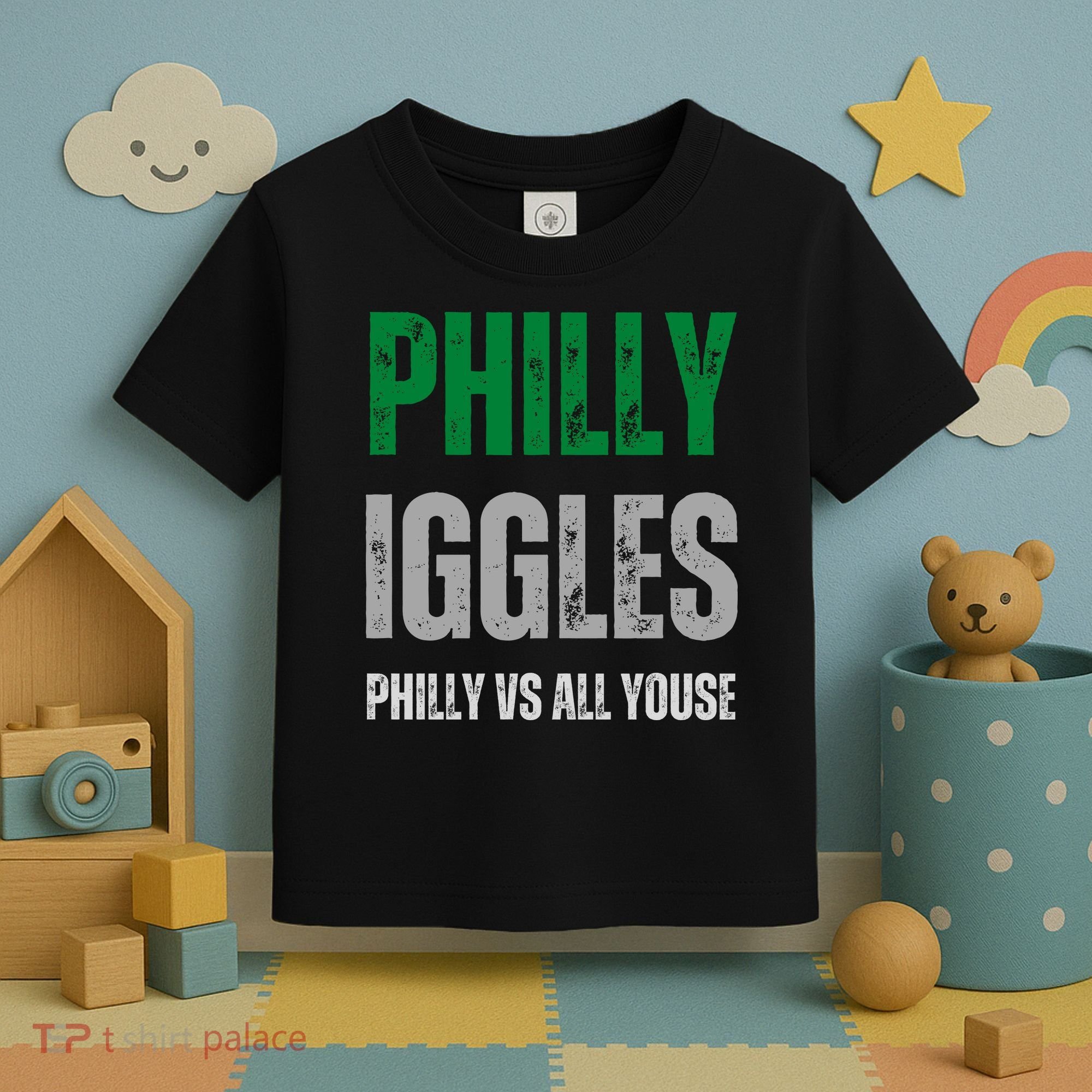 Philly Iggles Philly Vs All Youse Toddler T-Shirt