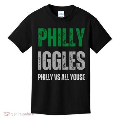 Philly Iggles Philly Vs All Youse Kids T-Shirt