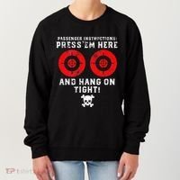 Passenger Instructions Press Em Here Women's Sweatshirt thumb 0