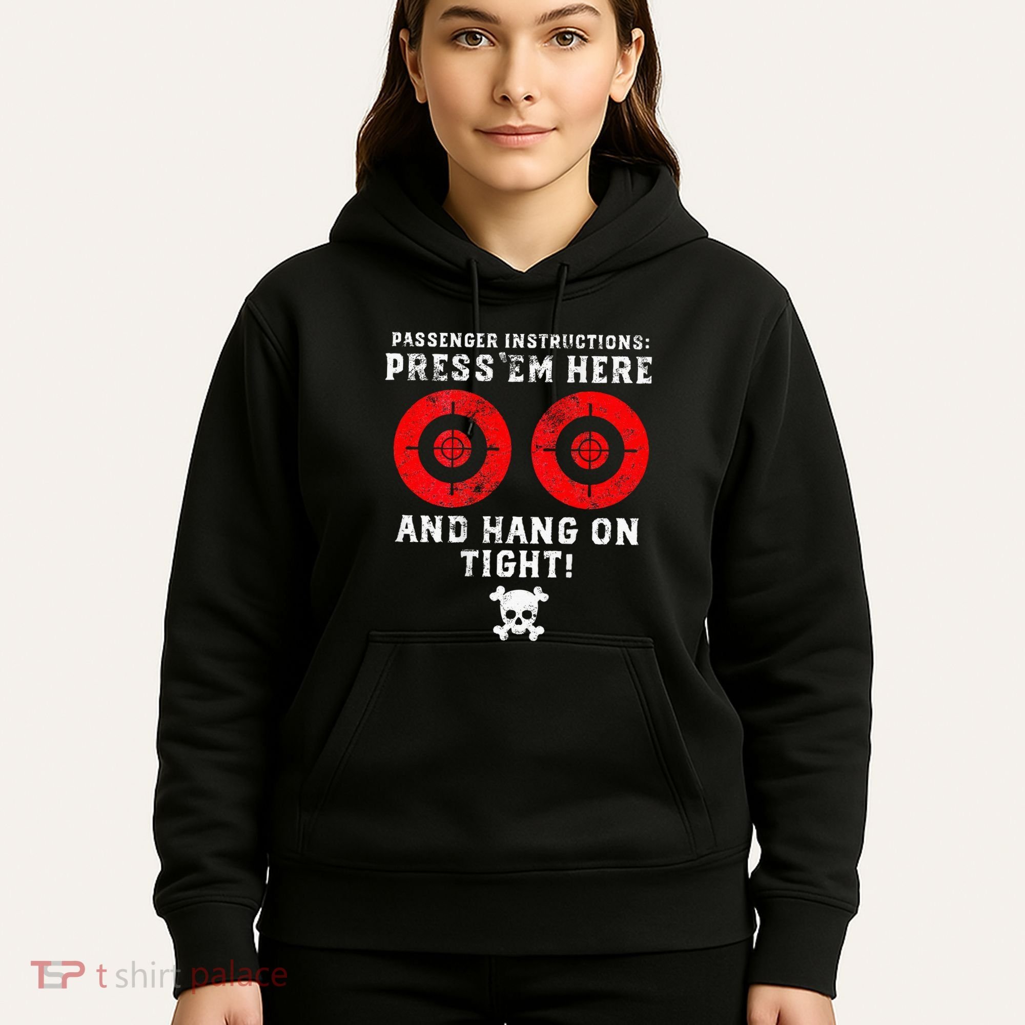 Passenger Instructions Press Em Here Hoodie