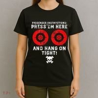 Passenger Instructions Press Em Here T-Shirt thumb 4
