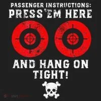 Passenger Instructions Press Em Here Tumbler thumb 3
