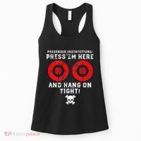 Passenger Instructions Press Em Here Women's Tank Top thumb 0