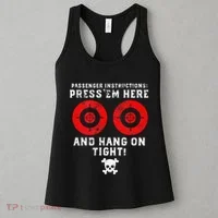 Passenger Instructions Press Em Here Women's Tank Top thumb 3
