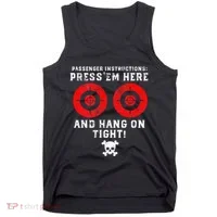Passenger Instructions Press Em Here Tank Top thumb 0